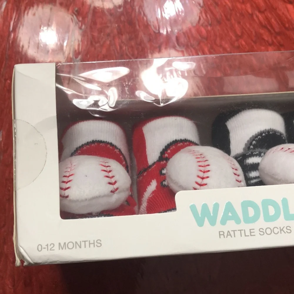 Waddle rattle‎ socks 0-12 month - Picture 3 of 4